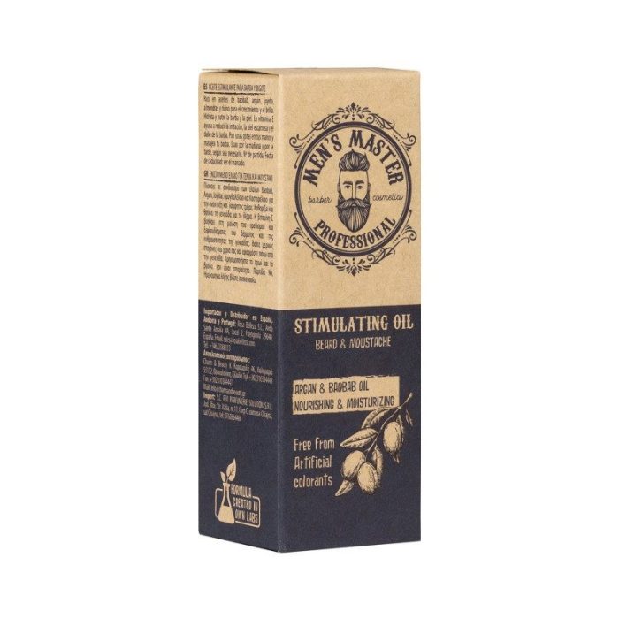 aceite-estimulante-para-barba-1 زيت تكثيف للحية والشارب مينز ماستر - الصورة 3
